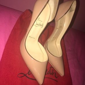 christian louboutin iriza nude 120mm